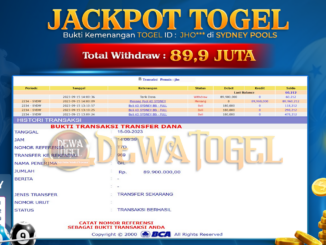 bukti jp dewatogel #799